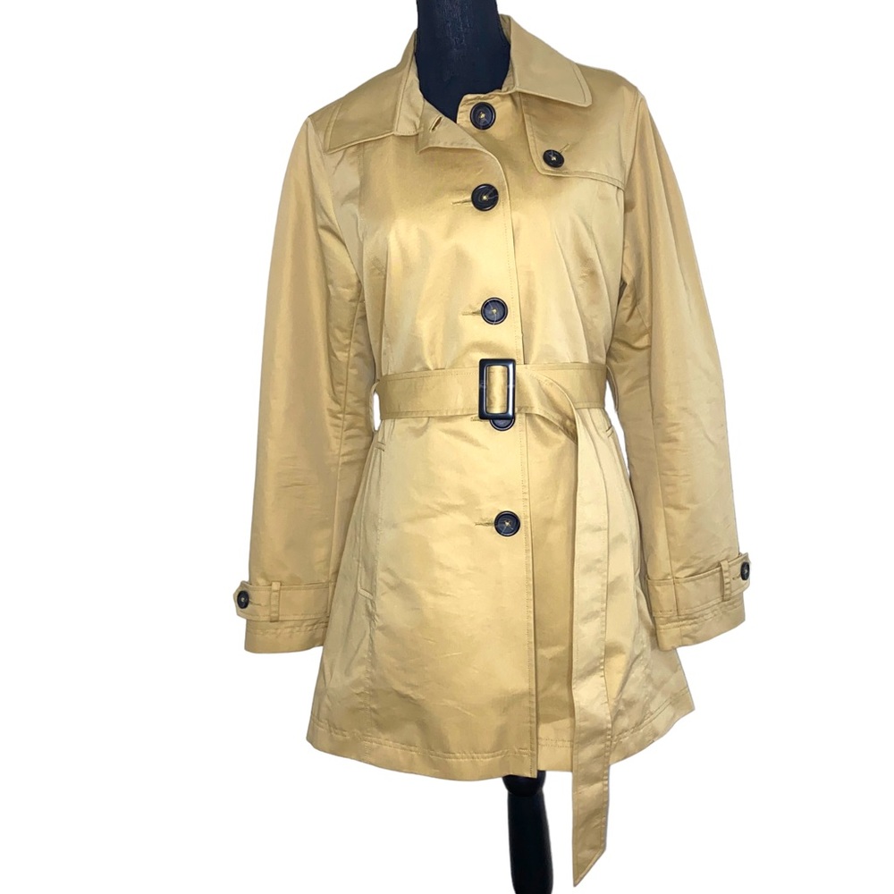 L.L. Bean Canyon Khaki Old Port Trench Coat